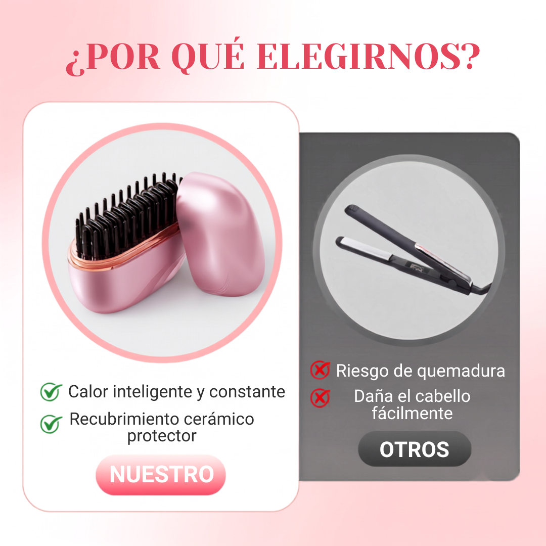 Peine Alisador Portátil